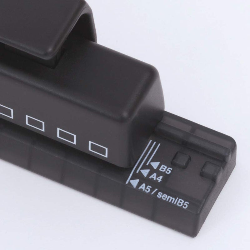 Lihit Lab., One-Third Punch 10 Holes Punch P-1601, Punch for Twist Notes(Japan Import) - Image 4